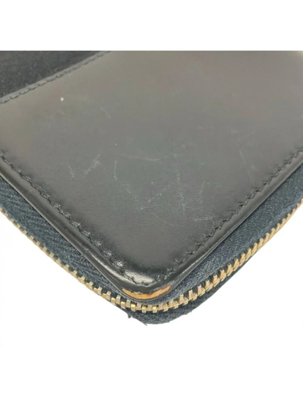 Gucci Wallet Black Red Zip Around Leather - Picture 10 of 11